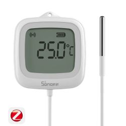 SONOFF Zigbee LCD интелигентен сензор за температура (версия със сонда), IP65 / Арт.№ SO SNZB-02LD