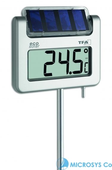 Соларен цифров градински термометър "AVENUE" / Арт.№30.2026