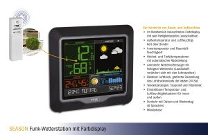 Wireless Weather Station SEASON / Kat.№35.1150.01