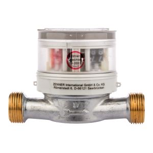 %%% ВОДОМЕР ZENNER , ТОПЛА ВОДА 1/2 цола / Арт.№ZТ/13