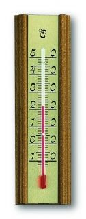 Analogue Indoor Thermometer made of Oak / Kat.№12.1014